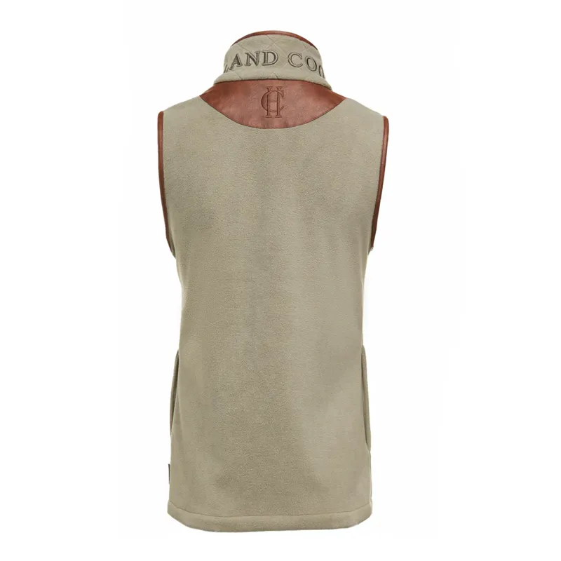 Holland Cooper Country Fleece Gilet - Sage-7